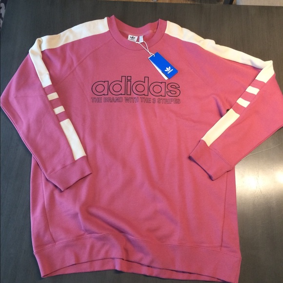 adidas Tops - NWT Adidas oversized sweatshirt size XL